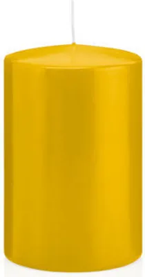 Produktbild von Stumpenkerzen in RAL-Qualität Dotter Gelb Ø 38 x 60 mm, 24 Stück