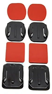Immagine prodotto di Accessori supporto adesivo 3m curvo + piatto phoenix per sport e gopro hero 4 - 3+ - 3 - 2 - 1 supporti adesivi piatti e curvi