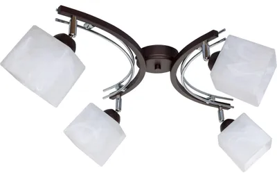 Immagine prodotto di Elegante lampada a sospensione a LED da 4x60W, dal design moderno e raffinato, ideale per soggiorno, camera da letto e sala da pranzo