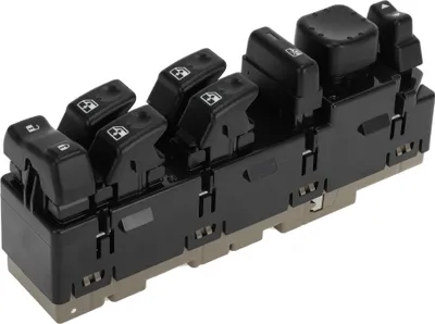 Produktbild von Auto-Power-Fensterschalter vorne links Fahrerseite Fenstersteuerungsschalter für Chevrolet Avalanche 1500 2500 Tahoe Schwarz