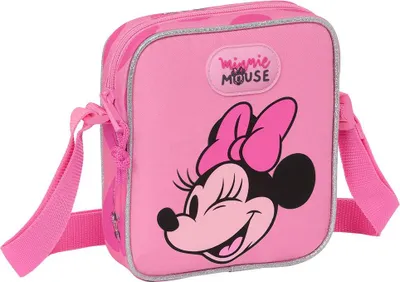 Produktbild von Safta Mini Minnie Mouse Loving Umhängetasche Rosa Rosa One Size