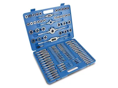 Immagine prodotto di Set da taglio BGS da 110 pezzi per filettature in pollici e metriche combinate - 900