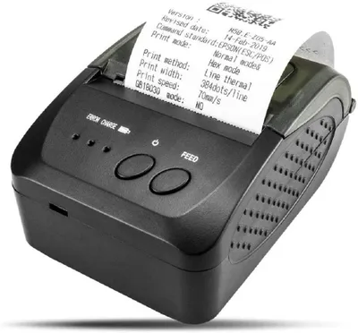 Tragbarer Bluetooth-Bon-Drucker 58 mm, USB, für Android/PC