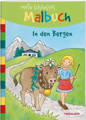 Produktbild von Mein schönstes Malbuch In den Bergen