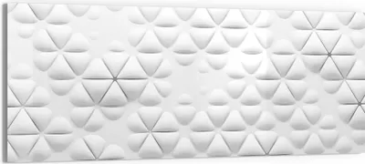 Produktbild von DEQORI Glasbild Echtglas 150x60 cm 'Geometrische Harmonie' Wandbild Bild modern Deko