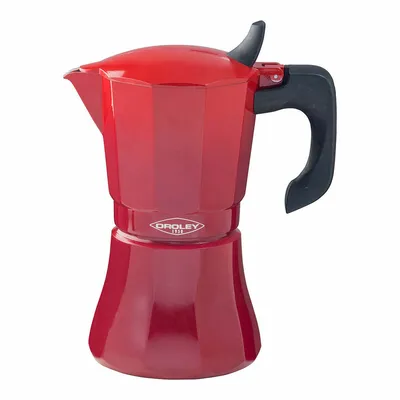 Obrázek produktu pro Hliníkový kávovar Petra na 6 šálků červený orel