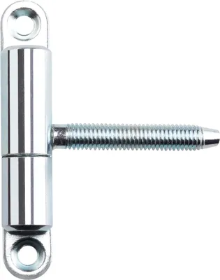 Zdjęcie produktu dla Zawias drzwiowy nawiercany 15 x 83 mm z trzpieniem M8 x 50 mm ocynkowany