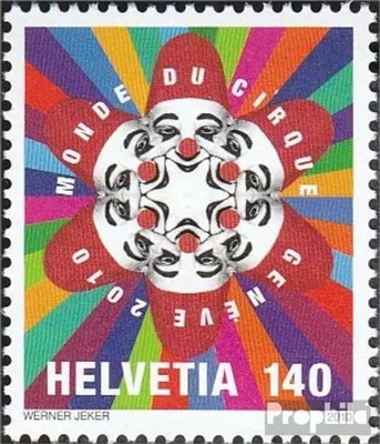 Produktbild von Briefmarken Schweiz 2010 Mi 2156 (kompl.Ausg.) postfrisch Zirkuswelt