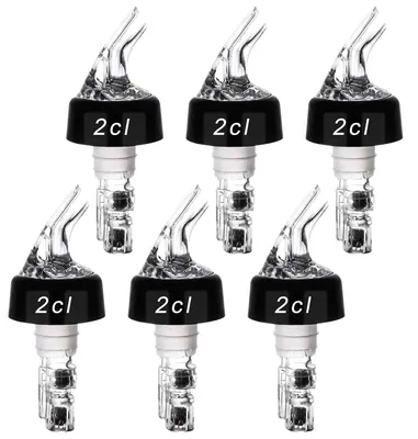 Produktbild von Set mit 6 Dosierflaschenverschluss für Spirituosen