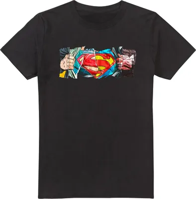 Produktbild von Superman - "Reveal" T-Shirt für Herren TV2662 (L) (Schwarz)