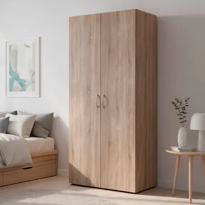 Immagine prodotto di Armadio 2 ante rovere sonoma Seba2 80x51,6x177h