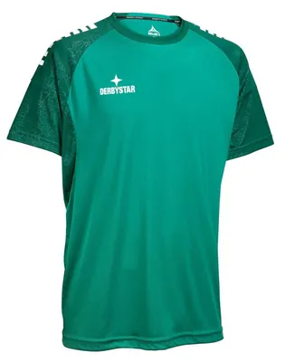 Productafbeelding van Derbystar voetbalshirt, korte mouwen, Madrid, maat 140, groen-wit