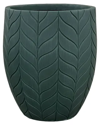 Produktbild von Pflanzkübel aus Beton Provencelia ESSENCE Dunkelgrün, Ø54 cm x H60 cm, frostbeständig