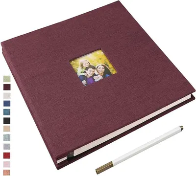 Produktbild von Yopih Selbstklebendes Leinen Fotoalbum 10x15 Hochzeit Jahrestag Geschenk