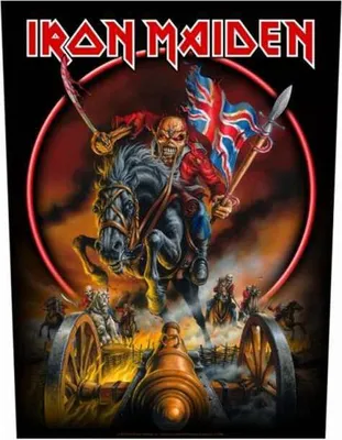 Produktbild von Iron Maiden Maiden England Rückenaufnäher