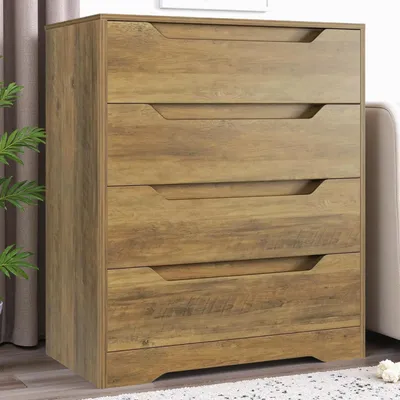 Produktbild von Kommode Sideboard mit 4 Schubladen 69x39x82cm Braun