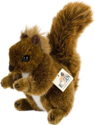 Produktbild von Kösen Eichhörnchen 23 cm braun sitzend