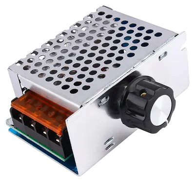Zdjęcie produktu dla Wysokowydajny silnik z regulatorem prędkości SCR 4000 W AC 220 V Elektroniczny regulator napięcia