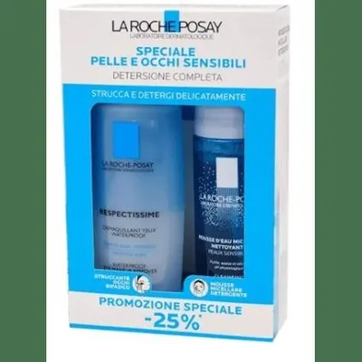 Immagine prodotto di Respectis + Mousse Bipack Set 2024 1 Mousse Micellare 150 Ml + 1 Struccante Occhi 125 Ml