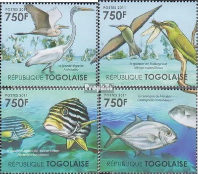 Produktbild von Briefmarken Togo 2011 Mi 4157-4160 (kompl.Ausg.) postfrisch Afrikanische Ökosysteme