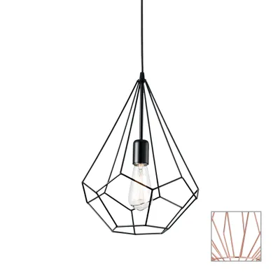 Obrázok produktu pre Závesné svietidlo 1 Light Ampolla-3 Copper Metal