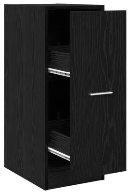 Produktbild von Apothekerschrank Schwarze Eiche 30 x 41 x 77,5 cm Holzwerkstoff