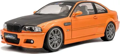 Produktbild von Solido 421186532 BMW E46 M3 Coupe Solido Works 2000 orange 1:18