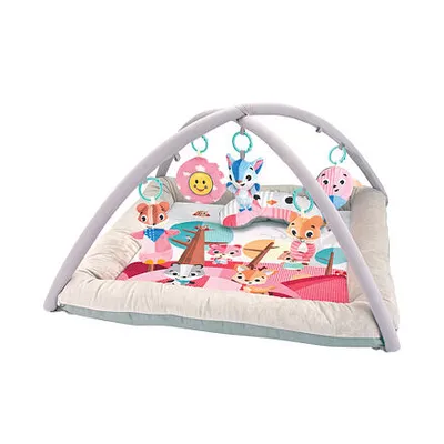 Obrázek produktu pro Hrací deka 3D, Forest Pink