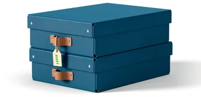 Produktbild von Leitz 61480068 Aufbewahrungsbox Karton Blau