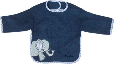 Produktbild von Playshoes Lätzchen mit Ärmel (1 Stück) Dunkelblau