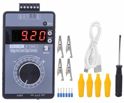 Analogsimulator DC 0-10V / 0-22mA, 4-stelliges Display