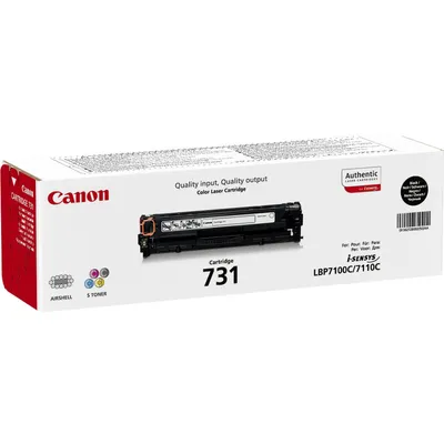 Produktbild von Canon 731, 1400 Seiten, Schwarz, 1 Stück(e)