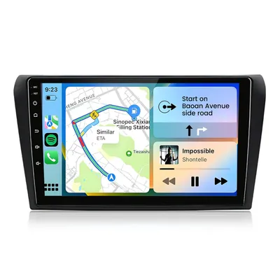 Immagine prodotto di Autoradio Hexinex per Mazda 3 (2003-2009) 9 pollici Android 15, 2 GB + 64 GB, WIFI, GPS, CarPlay Android Auto