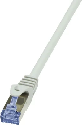 Produktbild von LogiLink Patchkabel Kat. 6A S/FTP 0,25 m grau
