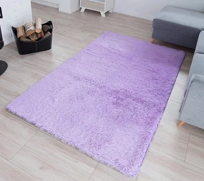 Obrázek produktu pro Plyšový koberec TOP - FIALOVÝ (80x150 cm )
