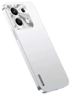 Obrázek produktu pro Pro Xiaomi Redmi Note 13 Pro / Poco X6 Pouzdro na mobilní telefon s jemně matným kovovým designem Stříbrné