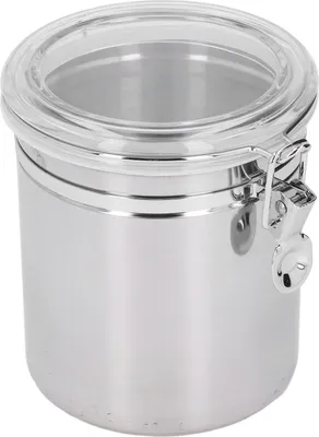 Image de Boîte de conservation hermétique en acier inoxydable pour fruits secs, lait en poudre, thé, 1600ml