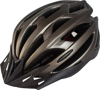 Image de Casque de vélo jeune/adulte, casque de vélo monobloc réglable protection de la tête adulte pour hommes femmes, taille L, argent