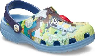 Produktbild von Crocs Kids Bluey Classic Clog Sandale Schuhe 210558-90H Blau Multi, Schuhe:32/33 EU