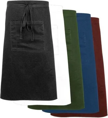 Produktbild von Nino Cucino Bistroschürze m. Tasche - schwarz - L 70 cm