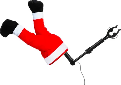 Produktbild von Bewegliche Beine des Weihnachtsmanns für Weihnachtsbaum 35 cm