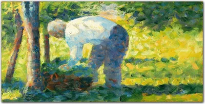 Produktbild von Coloray - Bild aus Glas - 120x60 cm - Küche wanddekoration Dekoration wohnzimmer gehärtetes Glas glasblock mit bild - Gärtner Seurat