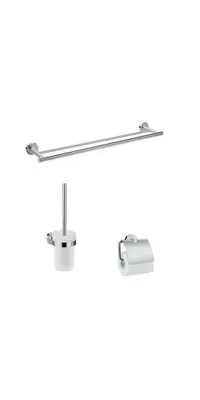Obrázek produktu pro HANSGROHE 41727000 3dílná sada koupelnového příslušenství