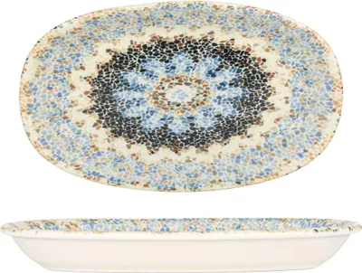 Image de By Bone Plat de service - Armonia - Porcelaine - 24 x 14,5 cm