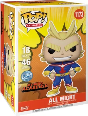 Produktbild von My Hero Acasdemia - All Might 1173 Special Edition - 46cm 18" Zoll Super Sized Funko Pop!