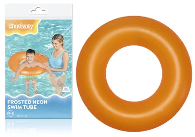 Produktbild von Aufblasbarer Schwimmring, Orange, 76 cm, Bestway 36024