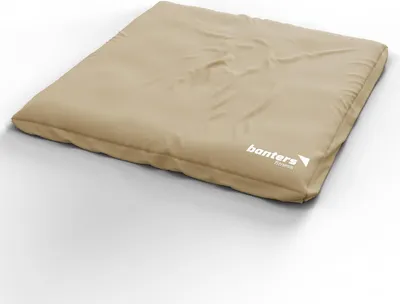 Obrázek produktu pro Meditační podložka Zabuton, 80x80x6 cm, 100% organická bavlna, ergonomická, omyvatelná, pro relaxaci