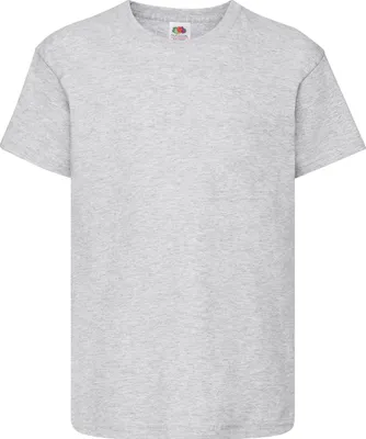Produktbild von Fruit of the Loom Kids Original T-Shirt Farbe: graumeliert Größe: 128