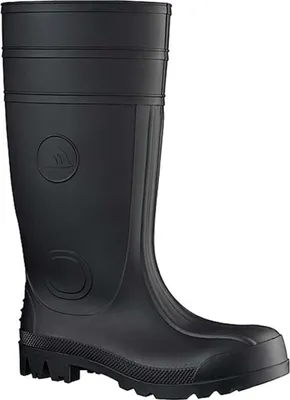 Produktbild von Feldtmann Sicherheitsgummistiefel Workmaster 35376 PVC S5 SRA Gr. 43 schwarz