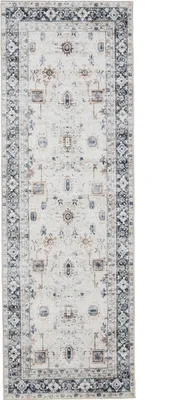 Immagine prodotto di Tappeto Interiyou lavabile Gent Crema/grigio 80x240 cm